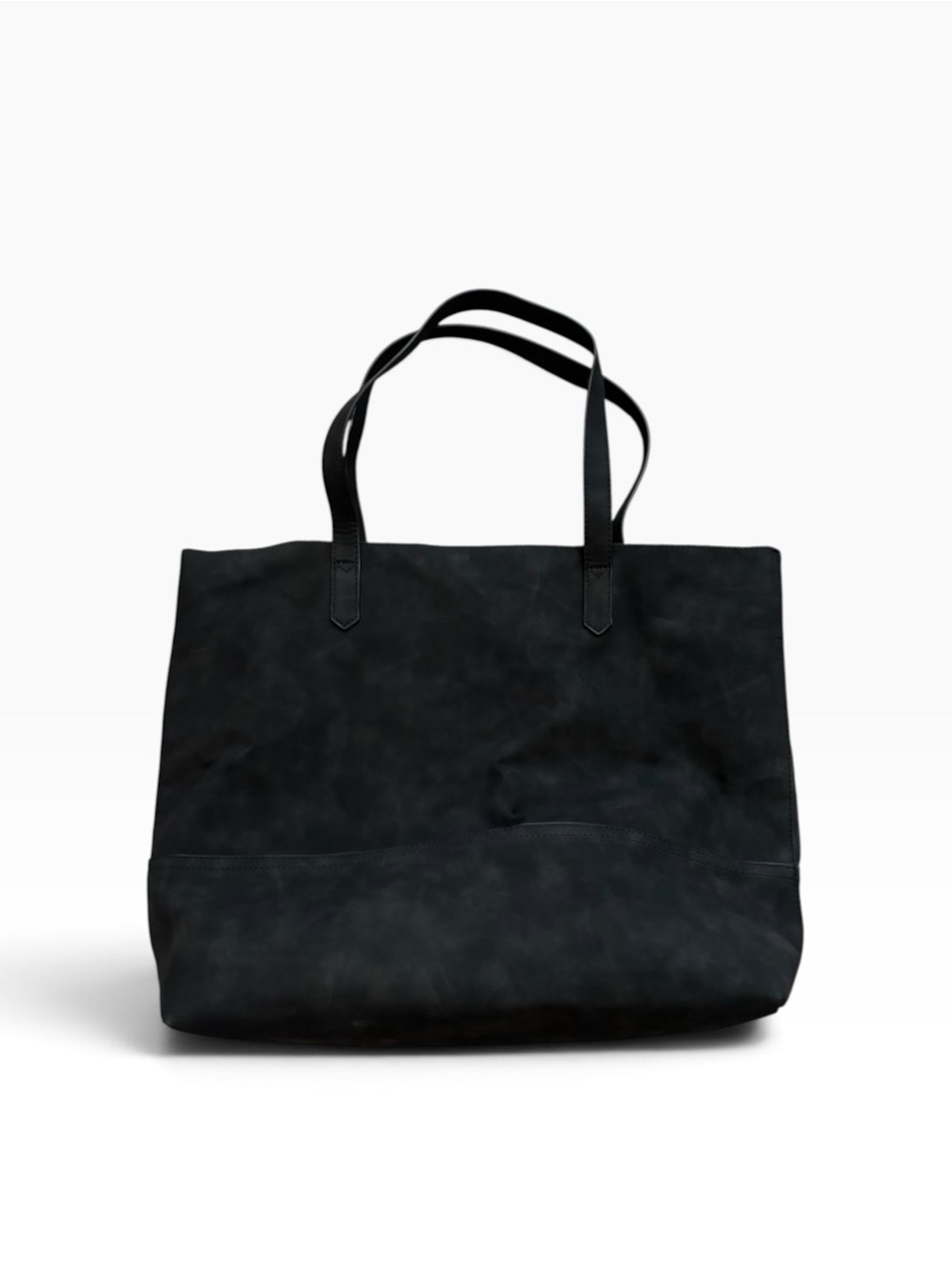 K. Carroll Black Suede Tote Bag